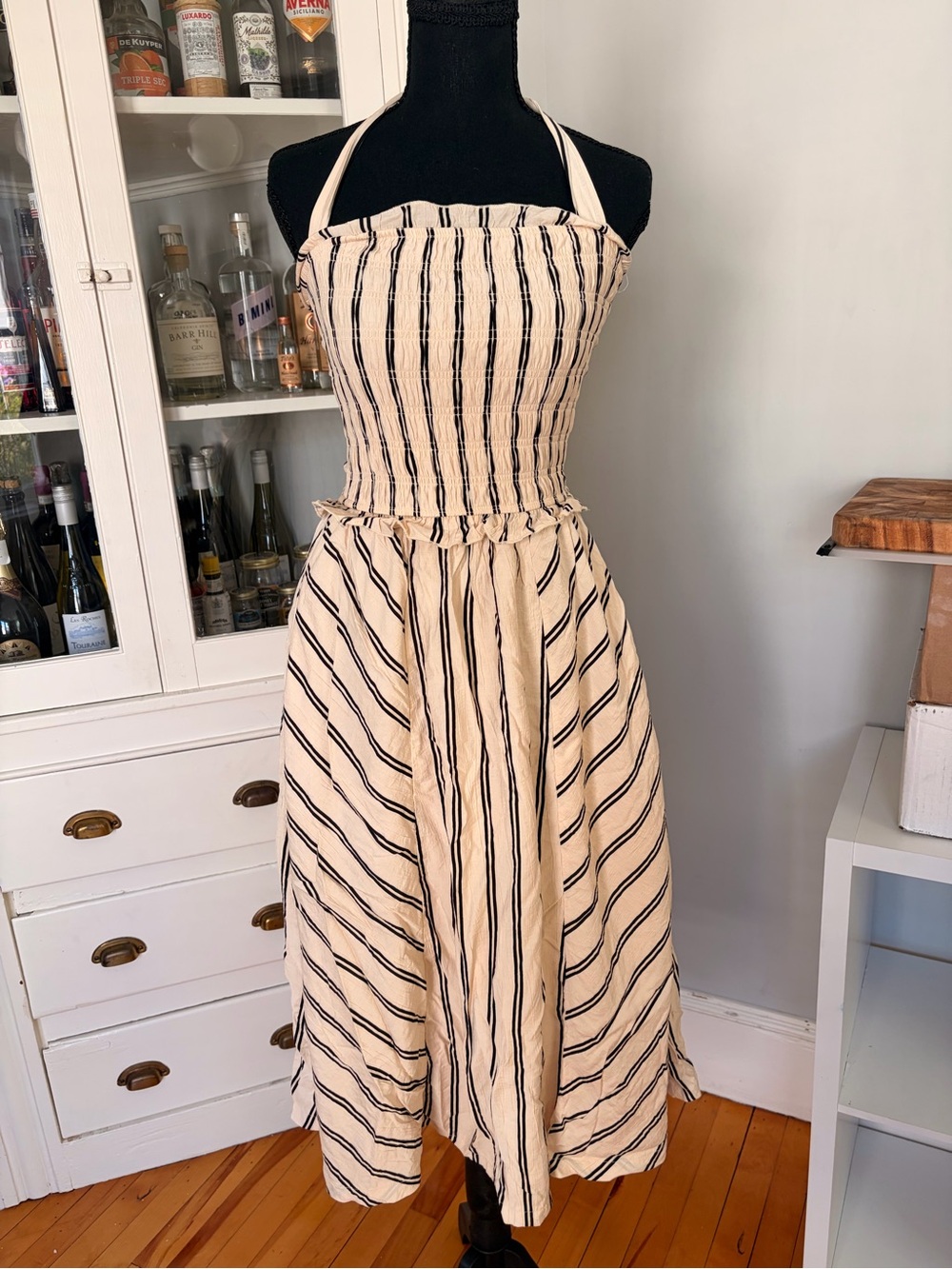 Taylor Swift Engagement Dress replica from Francesca’s — halter dress